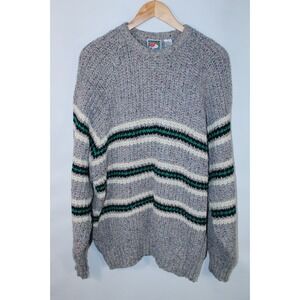 Concrete Men's XL Multicolor Heathered Crew Neck Thick Sweater